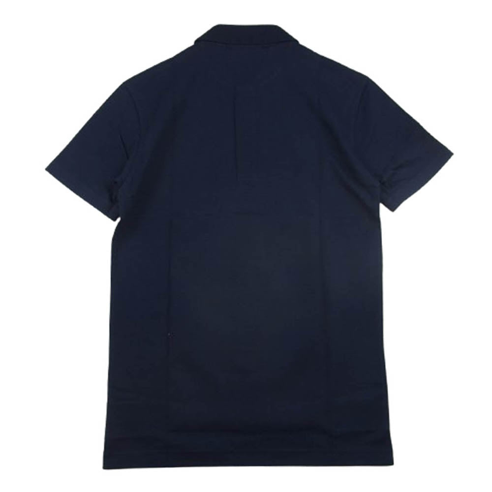 LACOSTE ラコステ PH903E STRETCH ストレッチ ワニロゴ 半袖 ポロシャツ ネイビー系 2【新古品】【未使用】【中古】