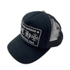 CHROME HEARTS クロムハーツ（原本無） 国内正規品 TRUCKER CAP クロスボール CH刺繍パッチ メッシュ トラッカーキャップ ブラック系【中古】