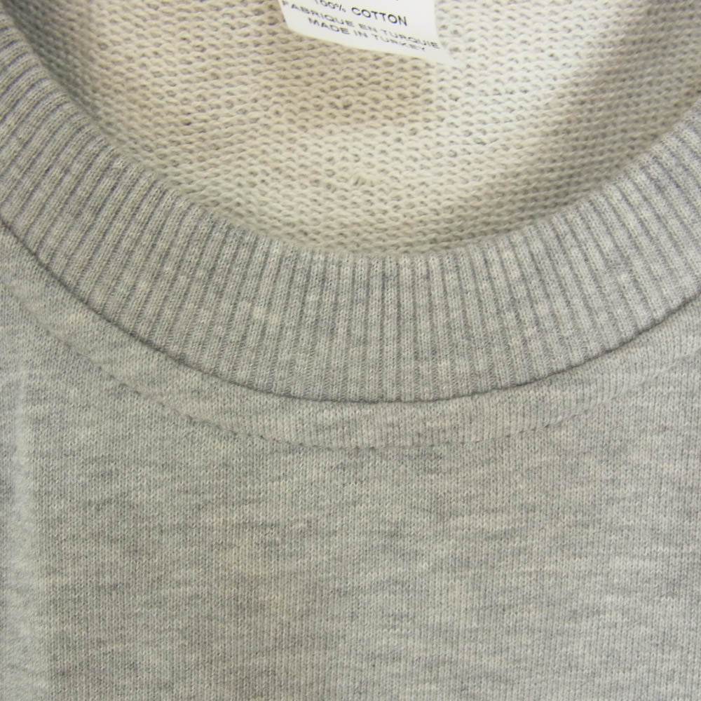 COMME des GARCONS コムデギャルソン 24SS FM-T002 SHIRT シャツ Andy Warhol Marilyn Monroe アンディウォーホル マリリンモンロー クルーネック スウェット トレーナー グレー系 L【中古】