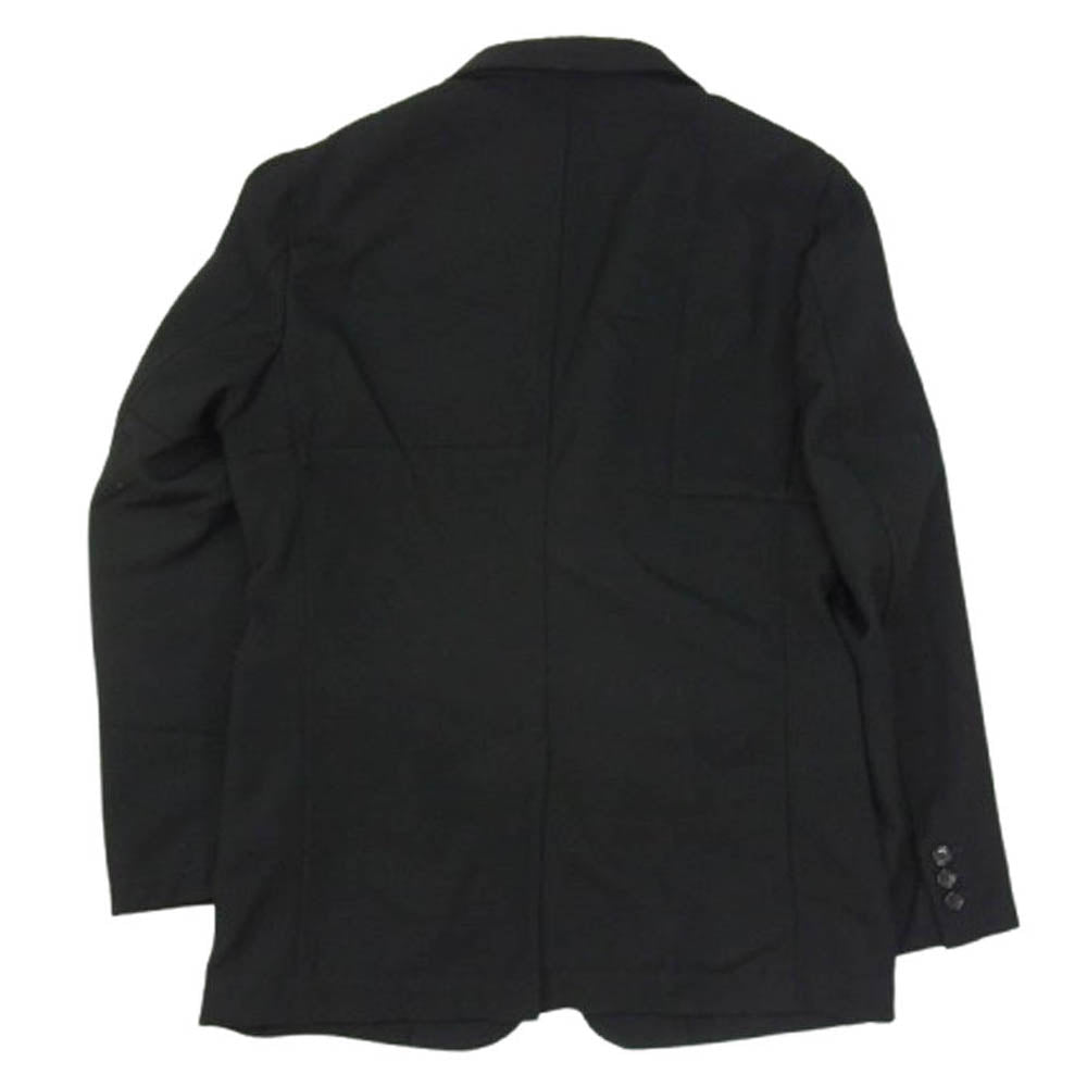 COMME des GARCONS コムデギャルソン 24SS FM-J002-S24 SHIRT シャツ ウール100％ ピークドラペル 2B テーラードジャケット ブラック系 M【極上美品】【中古】