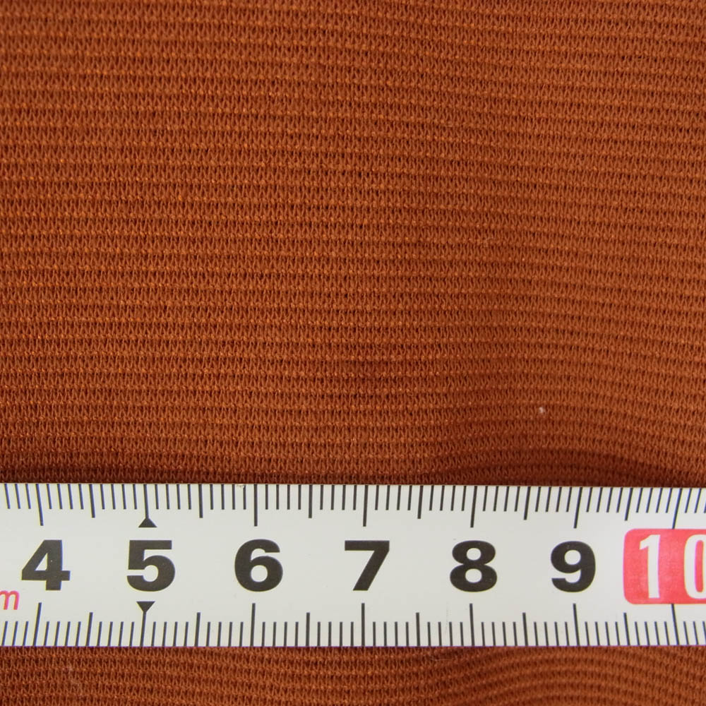 ニューターム 002TT-022S Yoke Sleeve TEE ロゴ刺繍 ビッグ 半袖 Tシャツ バーガンディー系 M【中古】