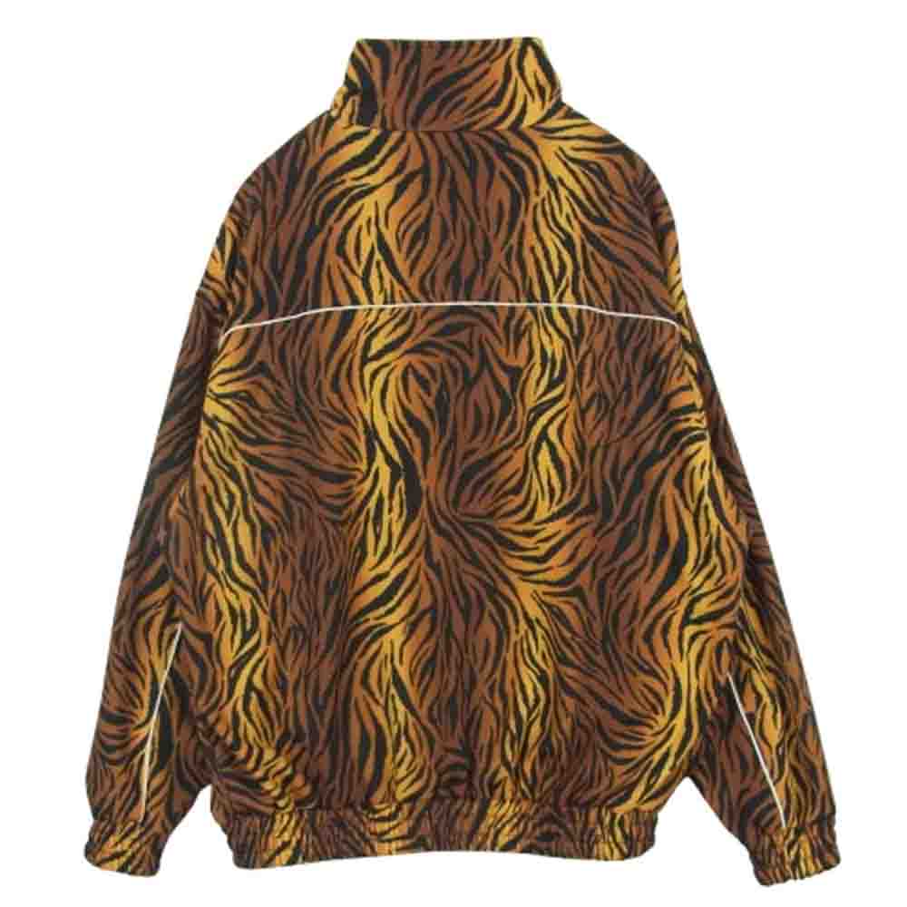 CELINE セリーヌ 22SS 2Y654382Q Tiger Zip Up Track Jacket タイガー ジップ アップ トラック ジャケット ブラウン系 ブラック系 L【極上美品】【中古】