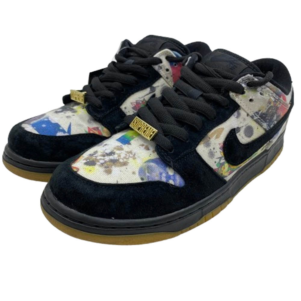NIKE ナイキ FD8778-001 × Nike SB Dunk Low Rammellzee 【フェイクバスターズ鑑定済】ナイキ SB ダンク ロー ラメルジー ローカット スニーカー マルチカラー系 27cm【中古】