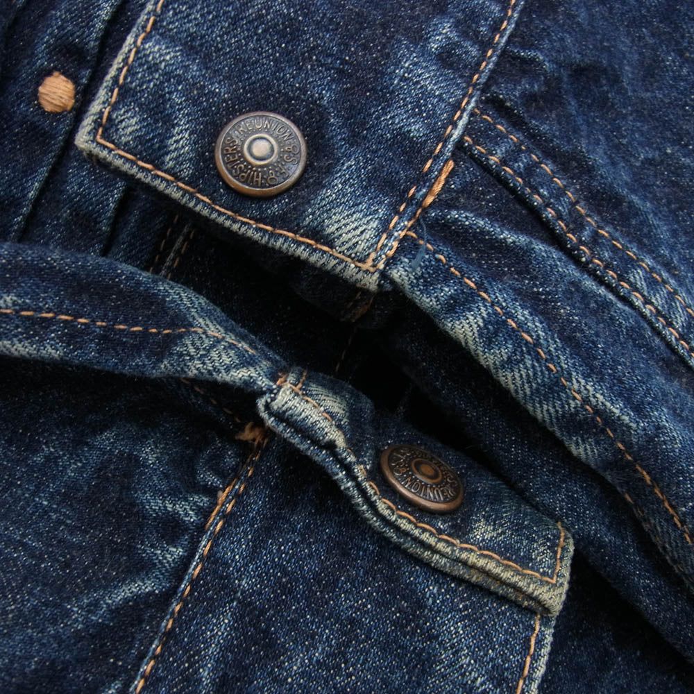 FREEWHEELERS フリーホイーラーズ 66MJ HIPSTERS REUNION ヒップスターズ リユニオン デニムジャケット インディゴブルー系 W36【中古】
