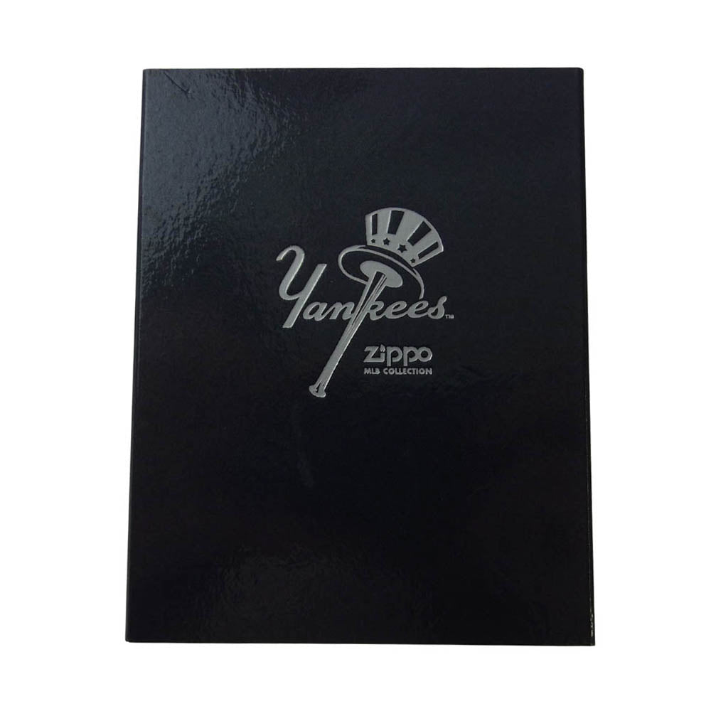 ZIPPO ジッポ 2003年製 NEWYORK YANKEES ニューヨークヤンキース 55 MATSUI HIDEKI 松井秀喜 ZIPPO ジッポライター シルバー系【新古品】【未使用】【中古】