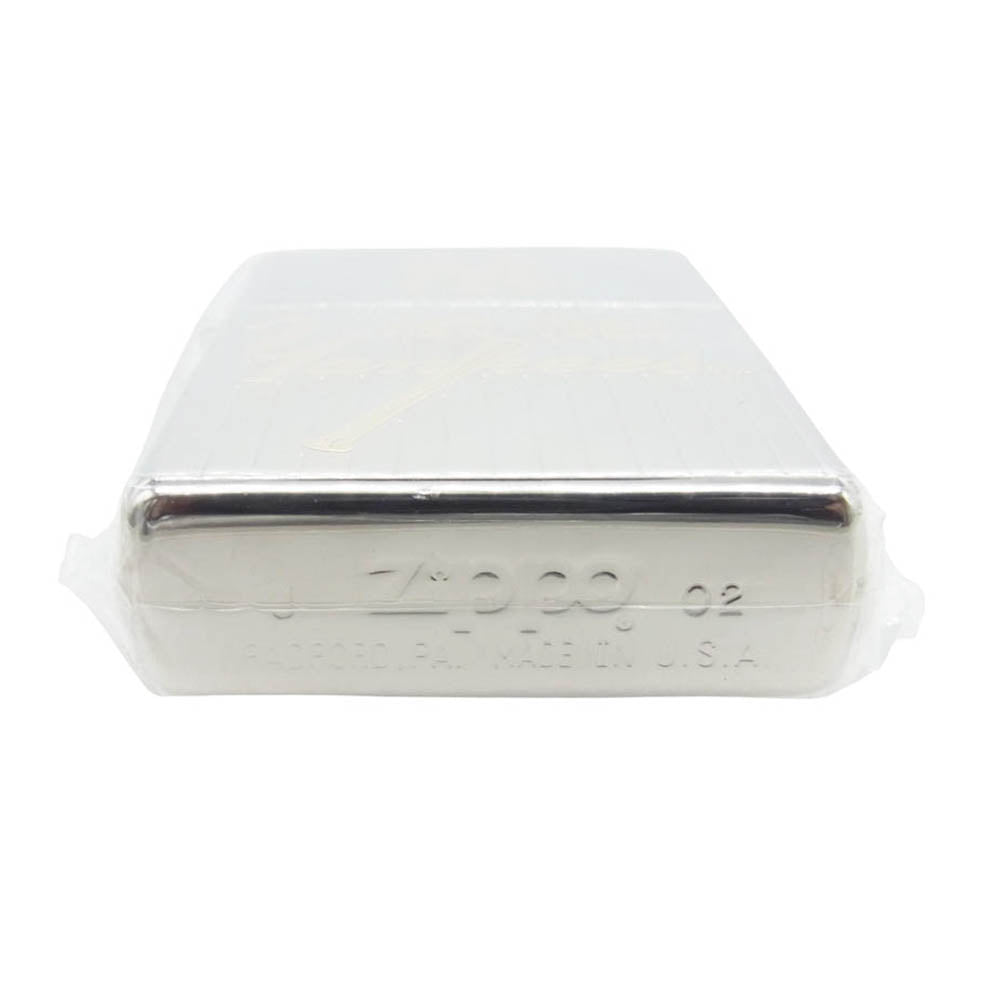 ZIPPO ジッポ 2003年製 NEWYORK YANKEES ニューヨークヤンキース 55 MATSUI HIDEKI 松井秀喜 ZIPPO ジッポライター シルバー系【新古品】【未使用】【中古】