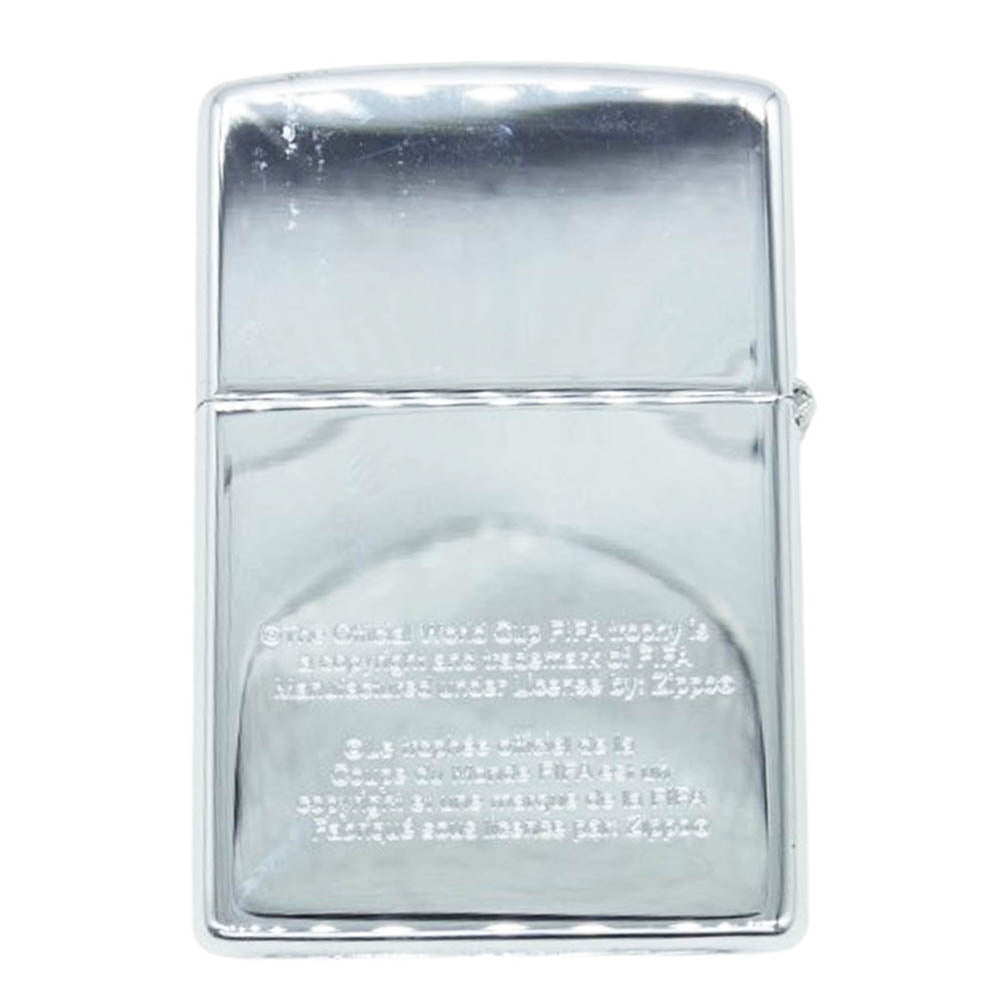 ZIPPO ジッポ 1998年 FIFA ワールドカップ フランス大会 ZIPPO ジッポライター シルバー系【新古品】【未使用】【中古】