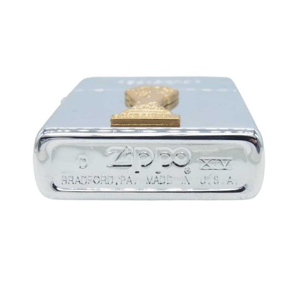 ZIPPO ジッポ 1998年 FIFA ワールドカップ フランス大会 ZIPPO ジッポライター シルバー系【新古品】【未使用】【中古】