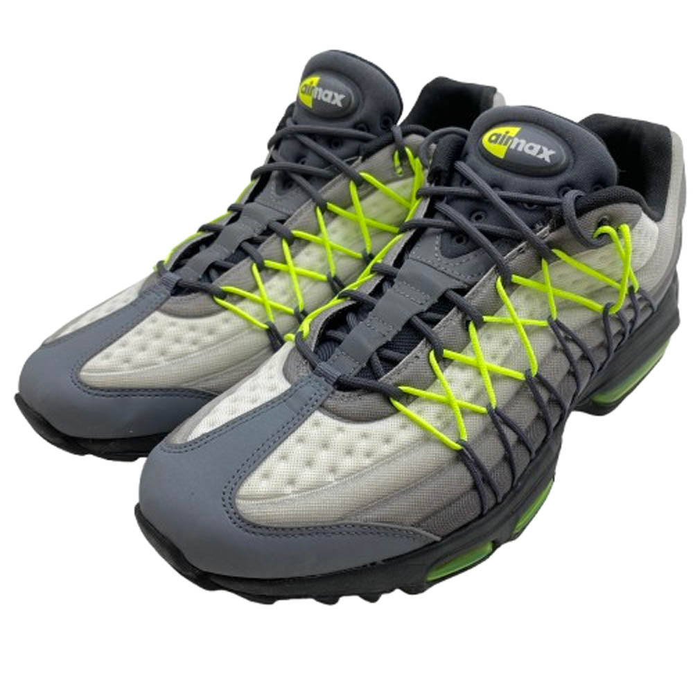 NIKE ナイキ 845033-007 Air Max 95 Ultra SE Yellow Gradation エアマックス 95 ウルトラ SE ローカットスニーカー グレー系 28cm【中古】