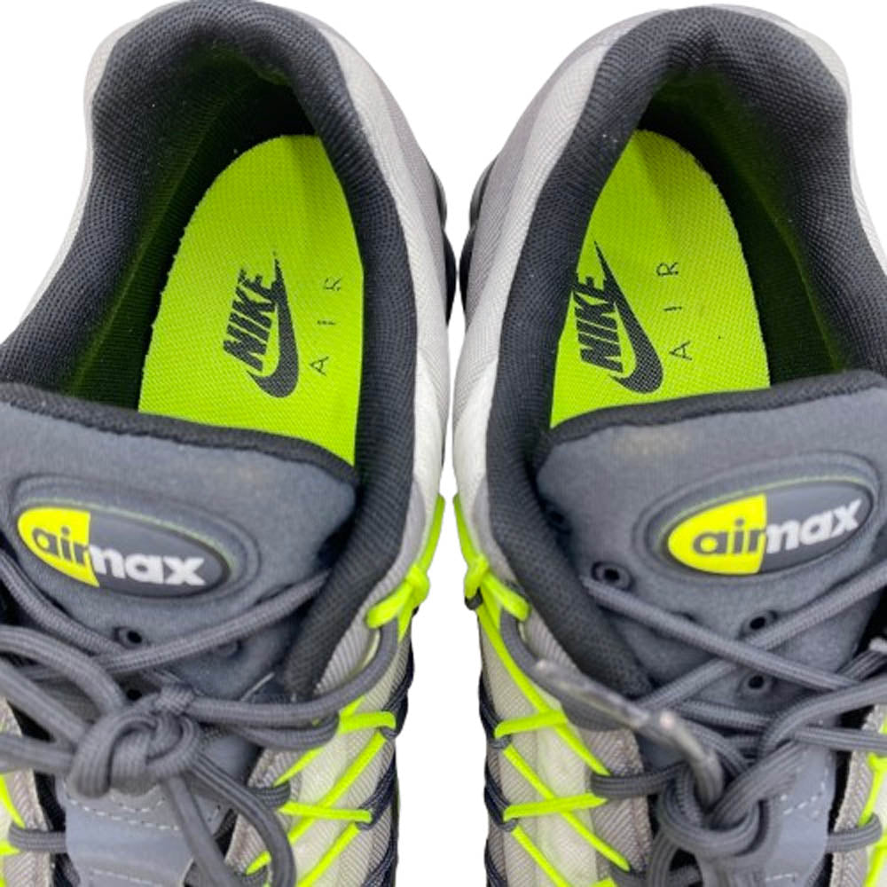 NIKE ナイキ 845033-007 Air Max 95 Ultra SE Yellow Gradation エアマックス 95 ウルトラ SE ローカットスニーカー グレー系 28cm【中古】