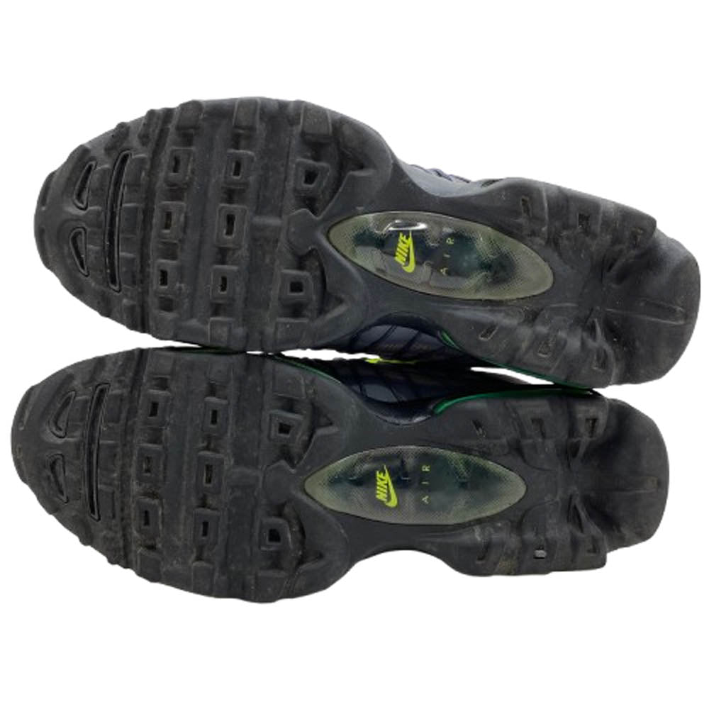 NIKE ナイキ 845033-007 Air Max 95 Ultra SE Yellow Gradation エアマックス 95 ウルトラ SE ローカットスニーカー グレー系 28cm【中古】