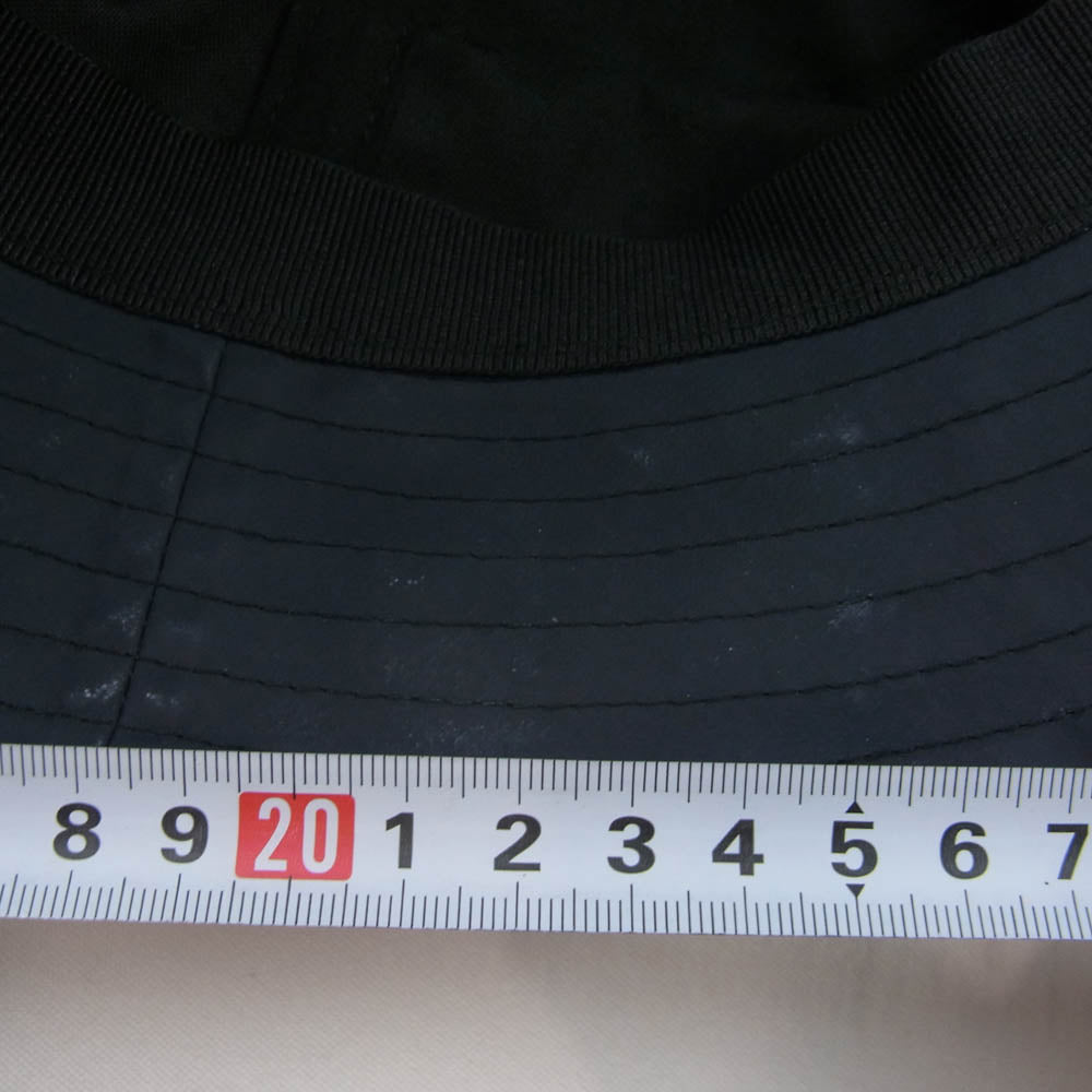 Rick Owens リックオウエンス CM21S0022-805406 × Champion チャンピオン GILLLINGAN HAT NYLON ナイロン バケットハット 帽子 ブラック系 XL【中古】