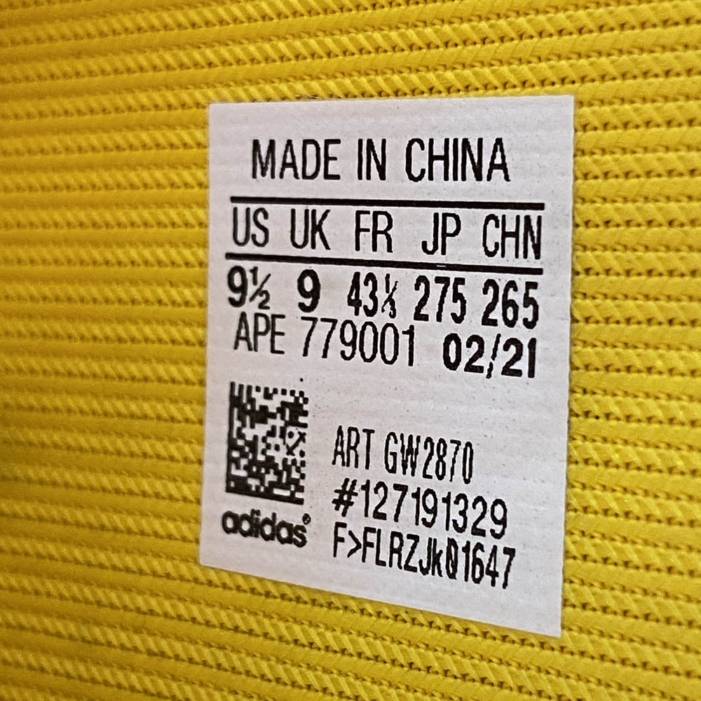 adidas アディダス GW2870 YEEZY BOOST 350 V2 MONCLA イージーブースト モンクラ ローカットスニーカー オレンジ系 27.5cm【中古】