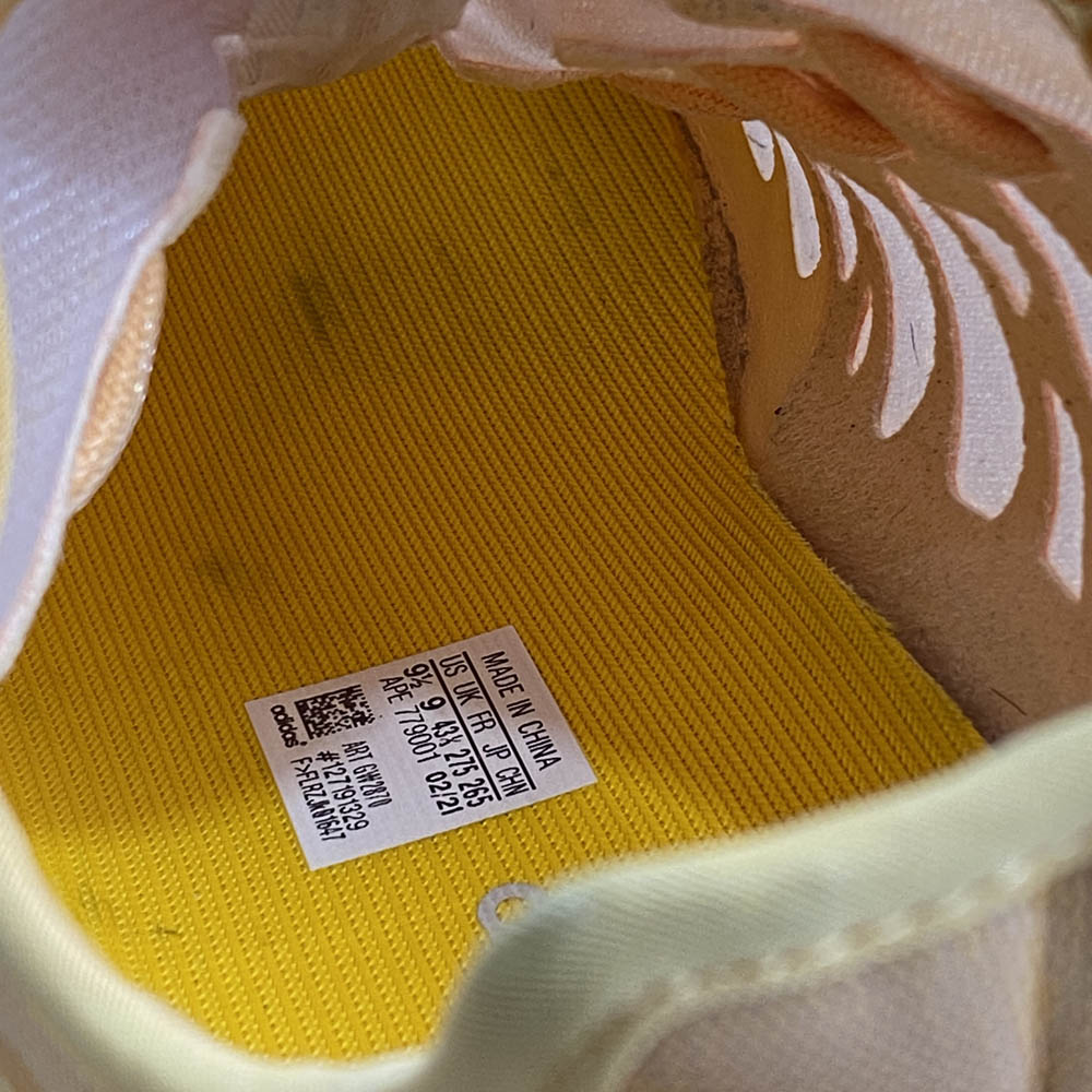 adidas アディダス GW2870 YEEZY BOOST 350 V2 MONCLA イージーブースト モンクラ ローカットスニーカー オレンジ系 27.5cm【中古】