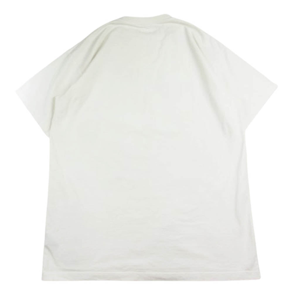 VETEMENTS ヴェトモン 21SS UE51TR760W スウィートロゴオーバーサイズ Tシャツ 半袖カットソー ホワイト系 S【中古】