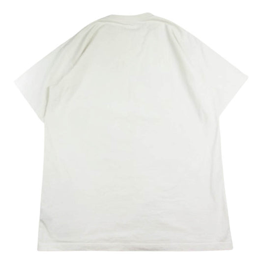 VETEMENTS ヴェトモン 21SS UE51TR760W スウィートロゴオーバーサイズ Tシャツ 半袖カットソー ホワイト系 S【中古】
