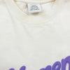 VETEMENTS ヴェトモン 21SS UE51TR760W スウィートロゴオーバーサイズ Tシャツ 半袖カットソー ホワイト系 S【中古】