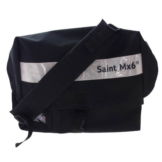 SAINT MICHAEL セントマイケル 23SS SM-S23-0000-078 MESSANGER BAG メッセンジャーバッグ ショルダーバッグ ブラック系【中古】