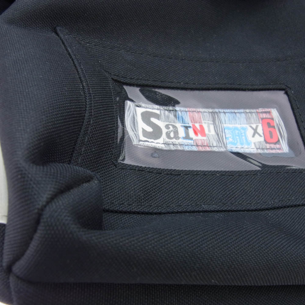 SAINT MICHAEL セントマイケル 23SS SM-S23-0000-078 MESSANGER BAG メッセンジャーバッグ ショルダーバッグ ブラック系【中古】