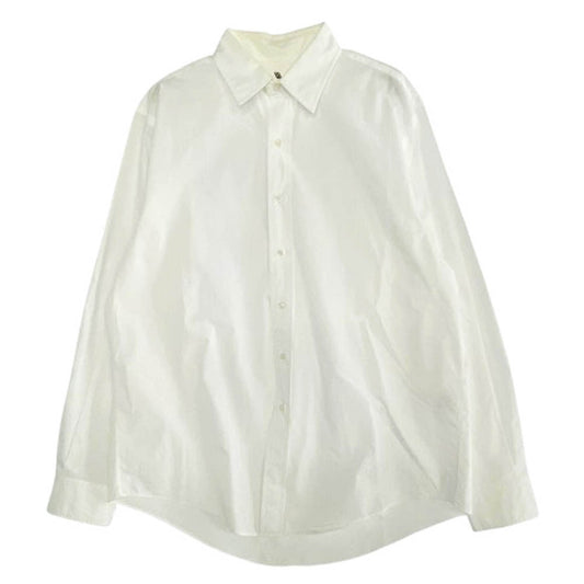 レショップ 21-050-053-2170-1-0 WIDE Reguler Shirts レギュラー カラー コットン 長袖 シャツ ホワイト系 2【中古】