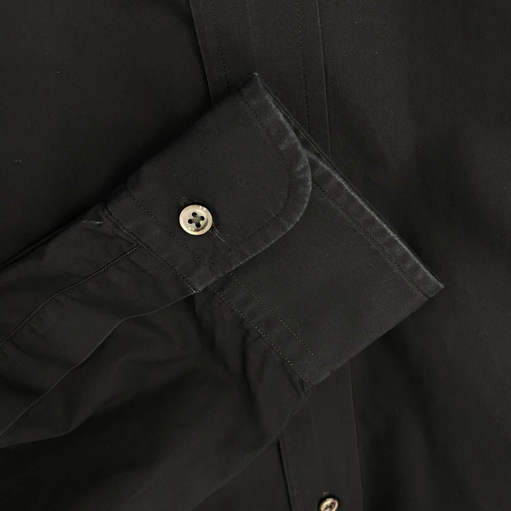 レショップ 21-050-053-2170-1-0 WIDE Reguler Shirts ブロードシャツ コットン 長袖 シャツ ネイビー系 2【中古】