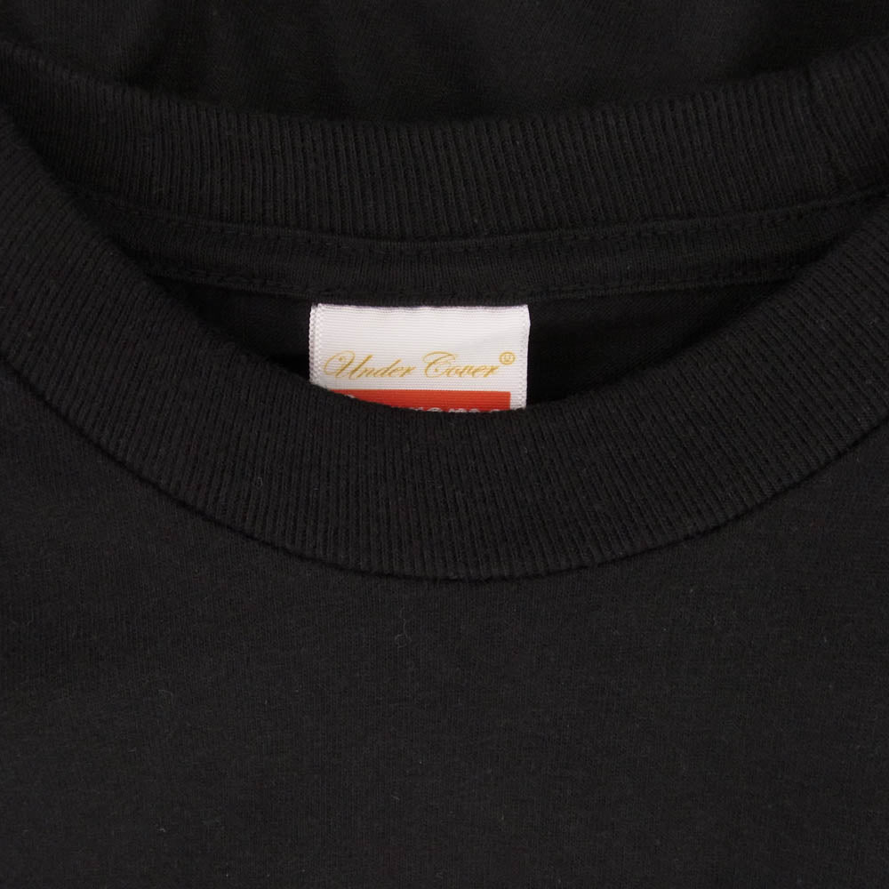 Supreme シュプリーム 18SS × UNDERCOVER Public Enemy Counterattack L/S Tee アンダーカバー パブリック・エナミー ロングスリーブ Tシャツ 長袖 カットソー ブラック系 M【極上美品】【中古】