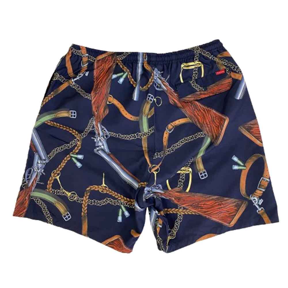 Supreme シュプリーム 14SS Remington Water Short レミントン ウォーター ショーツ ボックスロゴタグ付 マルチカラー系 M【極上美品】【中古】