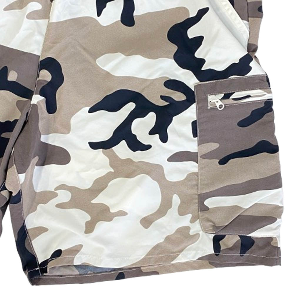 Supreme シュプリーム 25SS Cargo Water Short Snow Camo カーゴ ウォーター ショーツ スノーカモ ハーフ パンツ ブラウン系 M【新古品】【未使用】【中古】