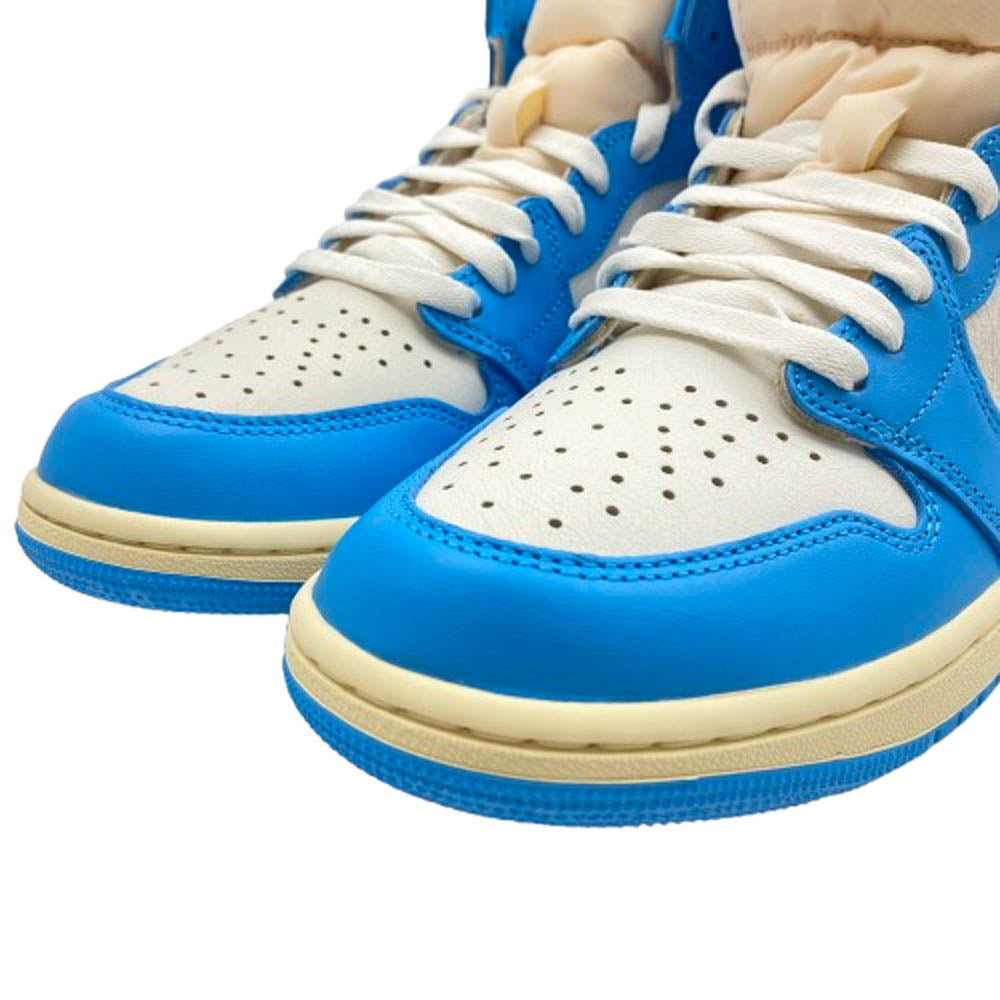 NIKE ナイキ 25SS AIR JORDAN 1 RETRO HIGH OG UNC Reimagined エアジョーダン1 レトロ ハイ OG UNC リイマジンド ハイカット スニーカー ブルー系 27.5cm【新古品】【未使用】【中古】