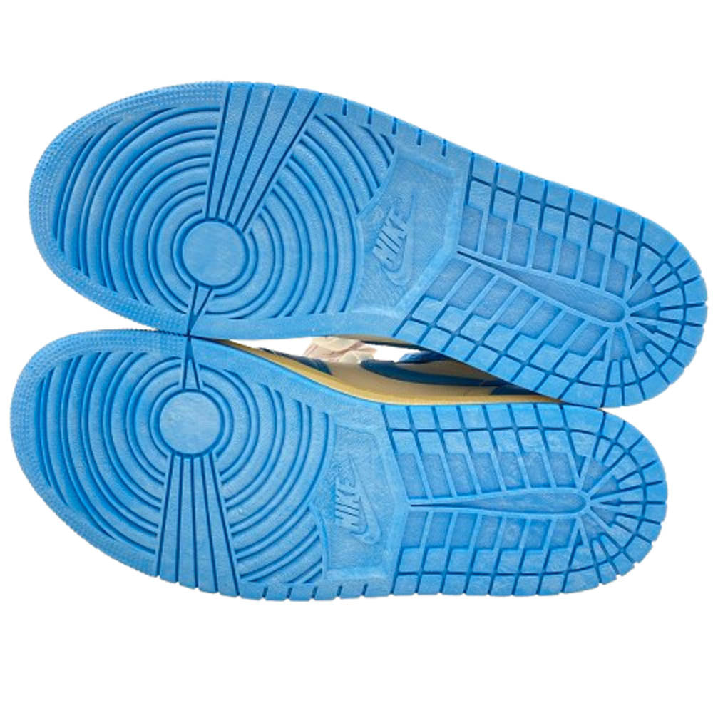 NIKE ナイキ 25SS AIR JORDAN 1 RETRO HIGH OG UNC Reimagined エアジョーダン1 レトロ ハイ OG UNC リイマジンド ハイカット スニーカー ブルー系 27.5cm【新古品】【未使用】【中古】