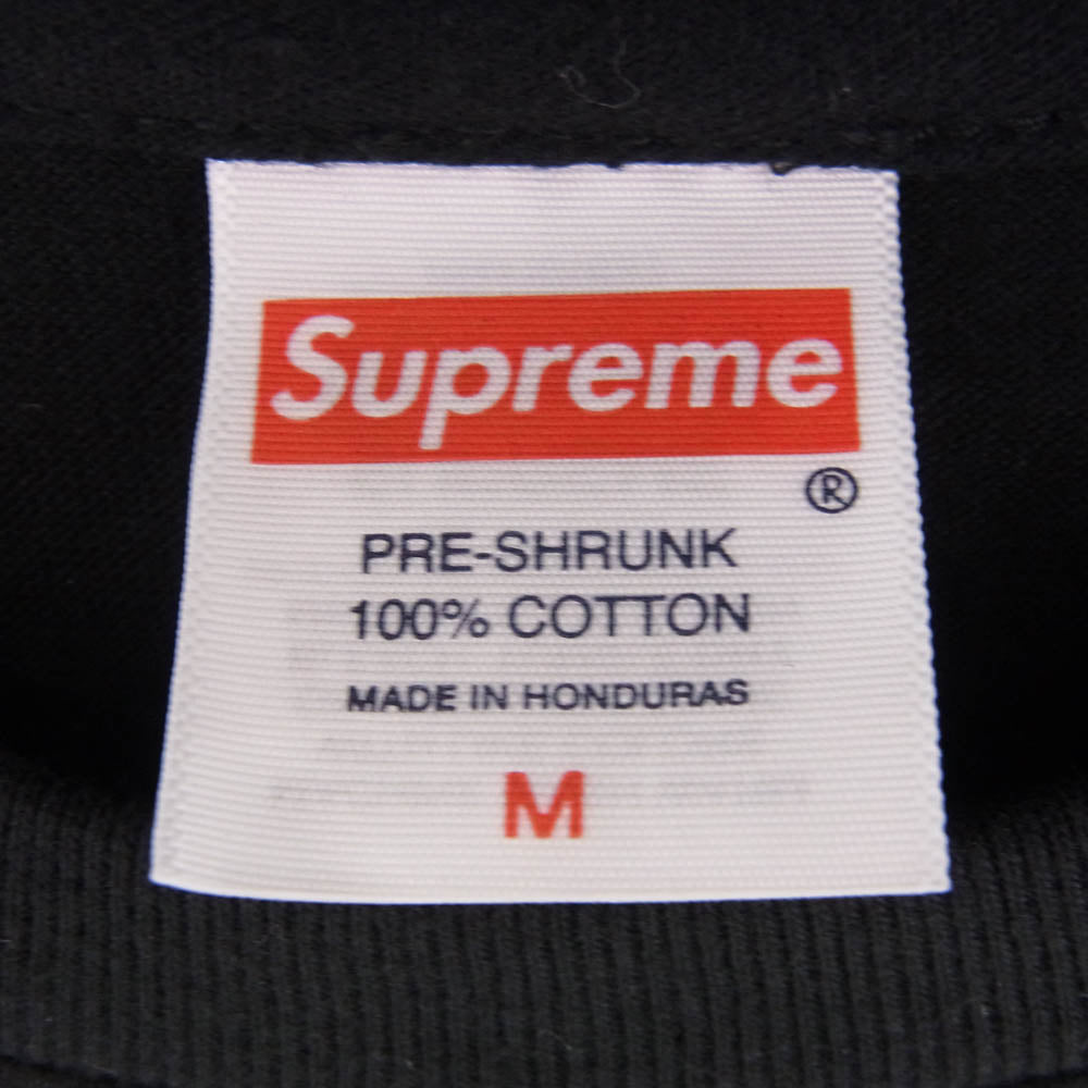 Supreme シュプリーム 25SS × SpongeBob Castelli Racing L/S Tee スポンジボブ レーシング 長袖 カットソー ロングスリーブＴシャツ ブラック系 M【新古品】【未使用】【中古】