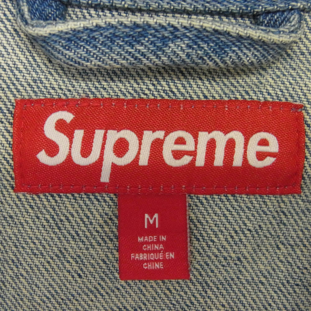 Supreme シュプリーム 25SS Arc Denim Coaches Jacket Washed Indigo アーチロゴ デニム コーチ ジャケット ブルゾン インディゴブルー系 M【新古品】【未使用】【中古】