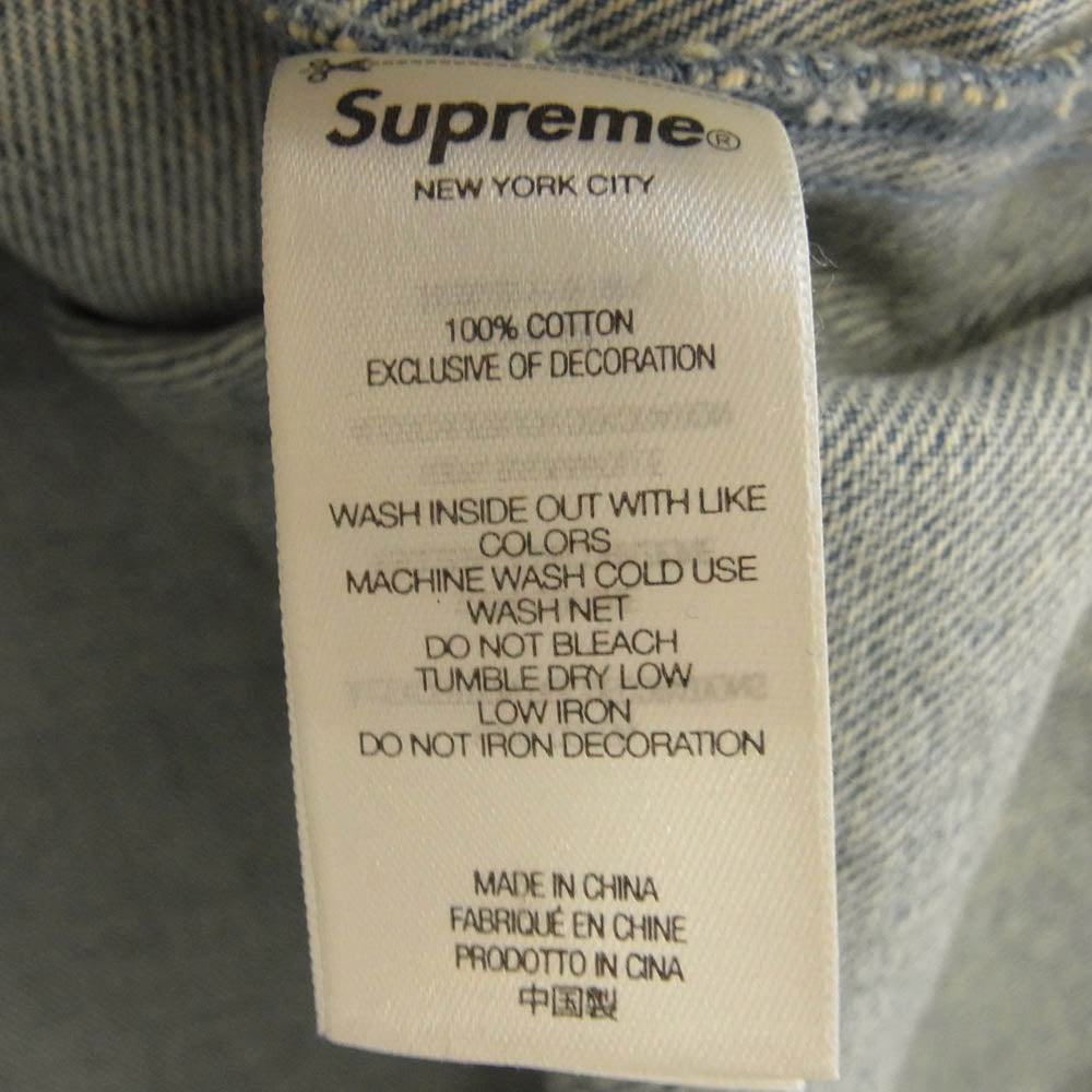 Supreme シュプリーム 25SS Arc Denim Coaches Jacket Washed Indigo アーチロゴ デニム コーチ ジャケット ブルゾン インディゴブルー系 M【新古品】【未使用】【中古】