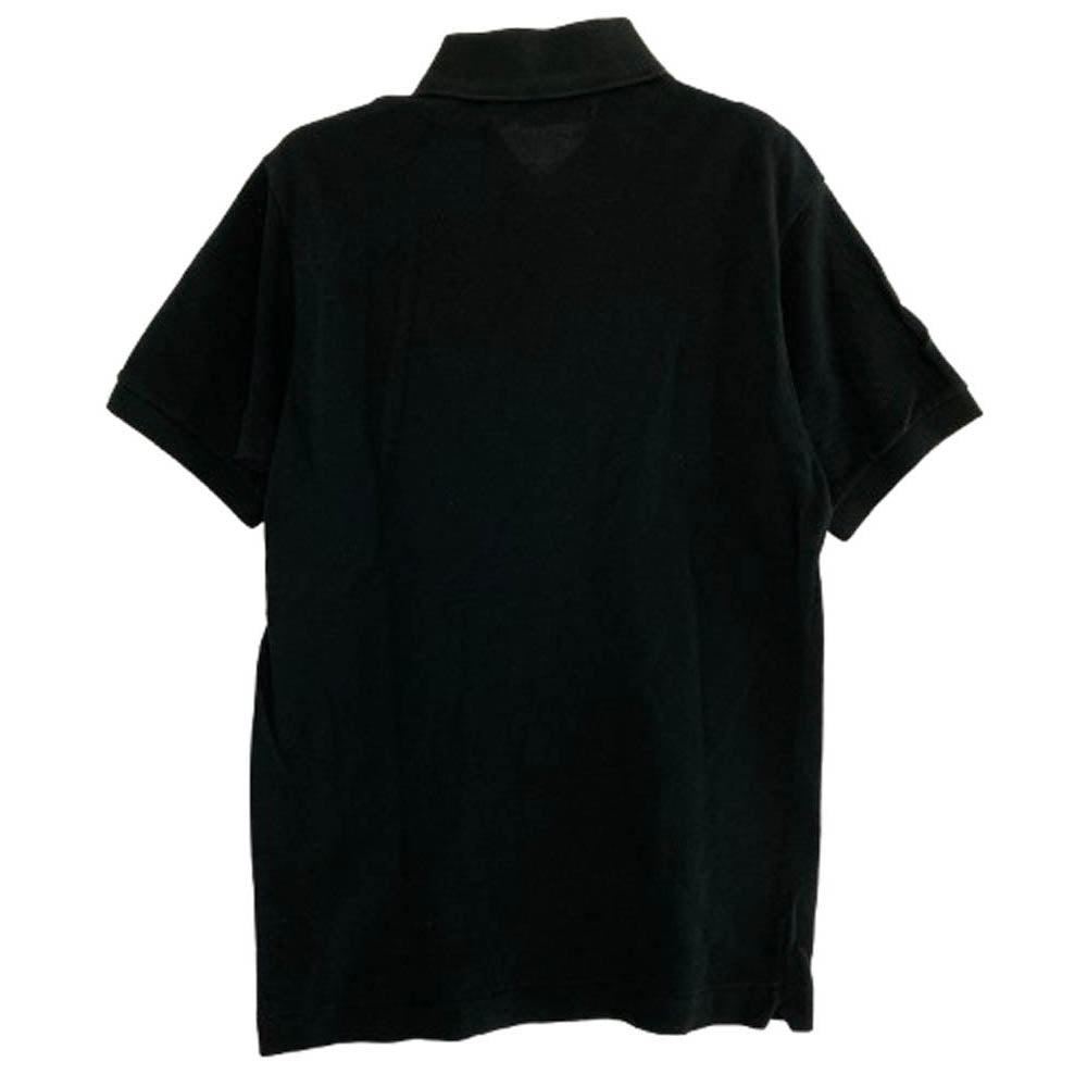 LACOSTE ラコステ L1212A クラシックフィット 半袖 ポロシャツ ブラック系 XS【中古】