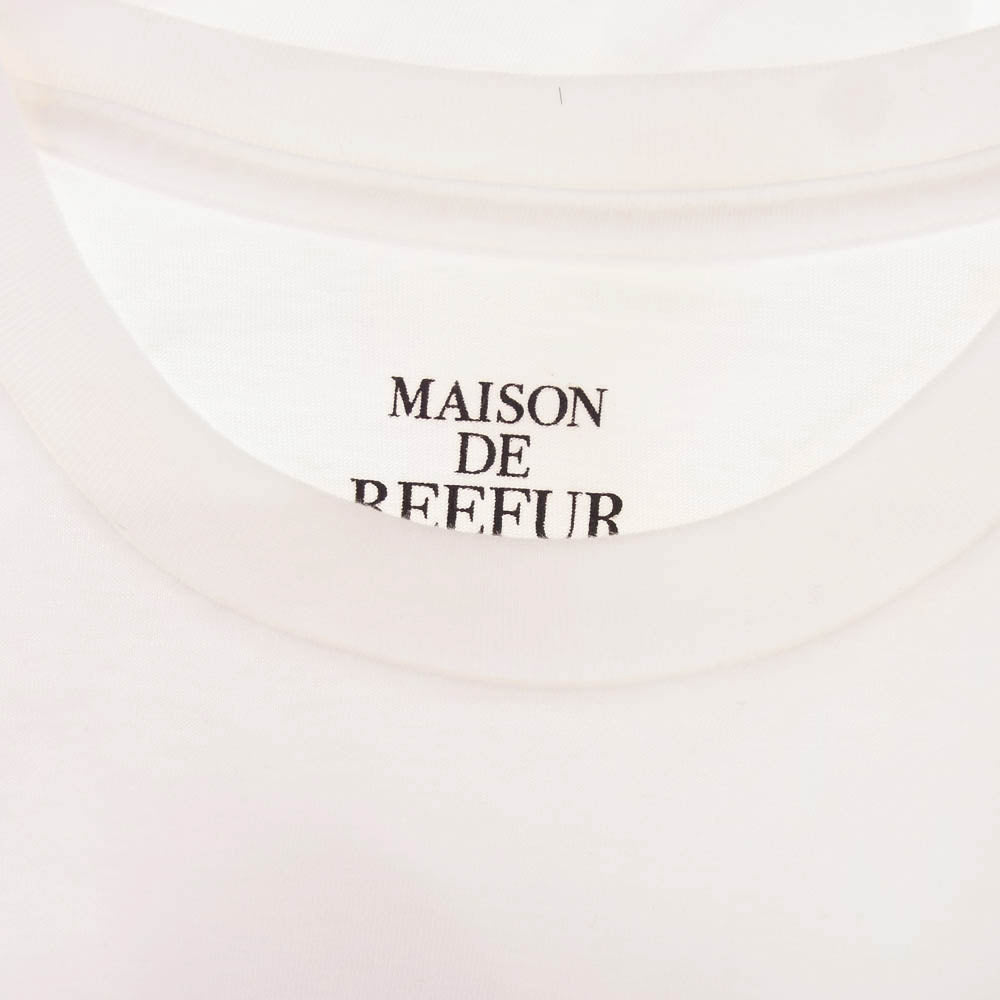 メゾンドリーファー Kurt Cobain カートコバーン フォトプリント 半袖 Tシャツ ホワイト系 38【極上美品】【中古】