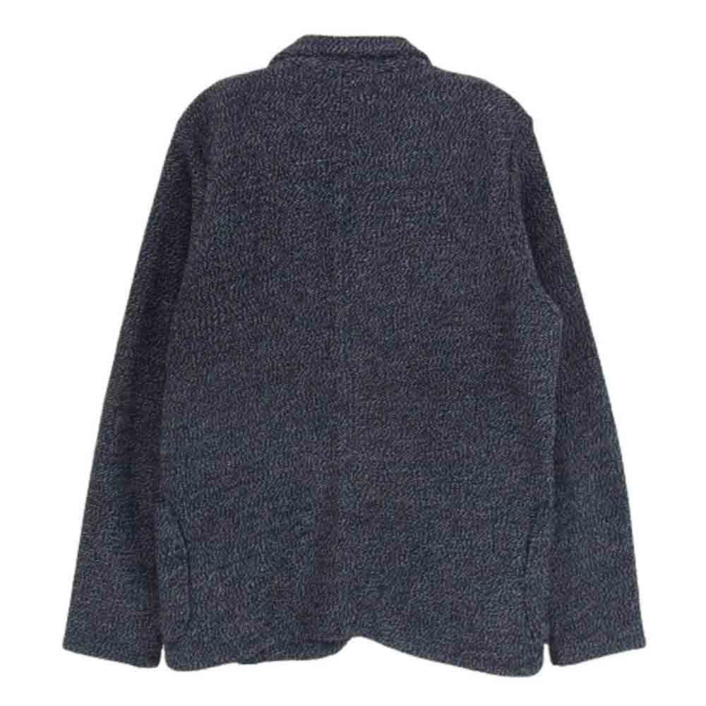 SHIPS シップス 801-23-0462 サマーニット 3B テーラード ジャケット ネイビー系 L【中古】