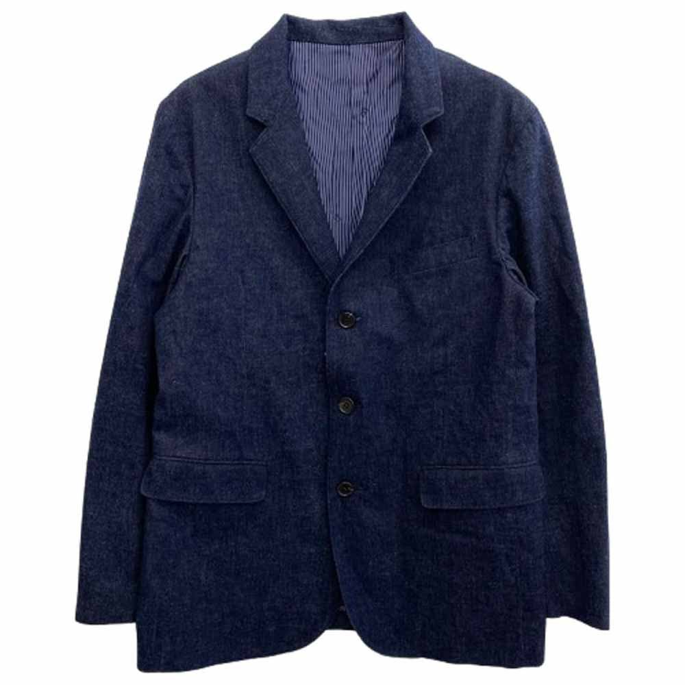 BLUE BLUE ブルーブルー 1002929 ストレッチ デニム 3B テーラード ジャケット インディゴブルー系 1【中古】