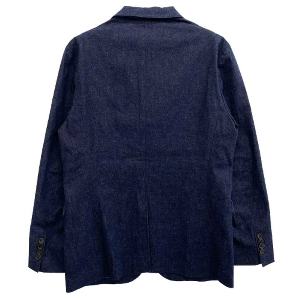 BLUE BLUE ブルーブルー 1002929 ストレッチ デニム 3B テーラード ジャケット インディゴブルー系 1【中古】