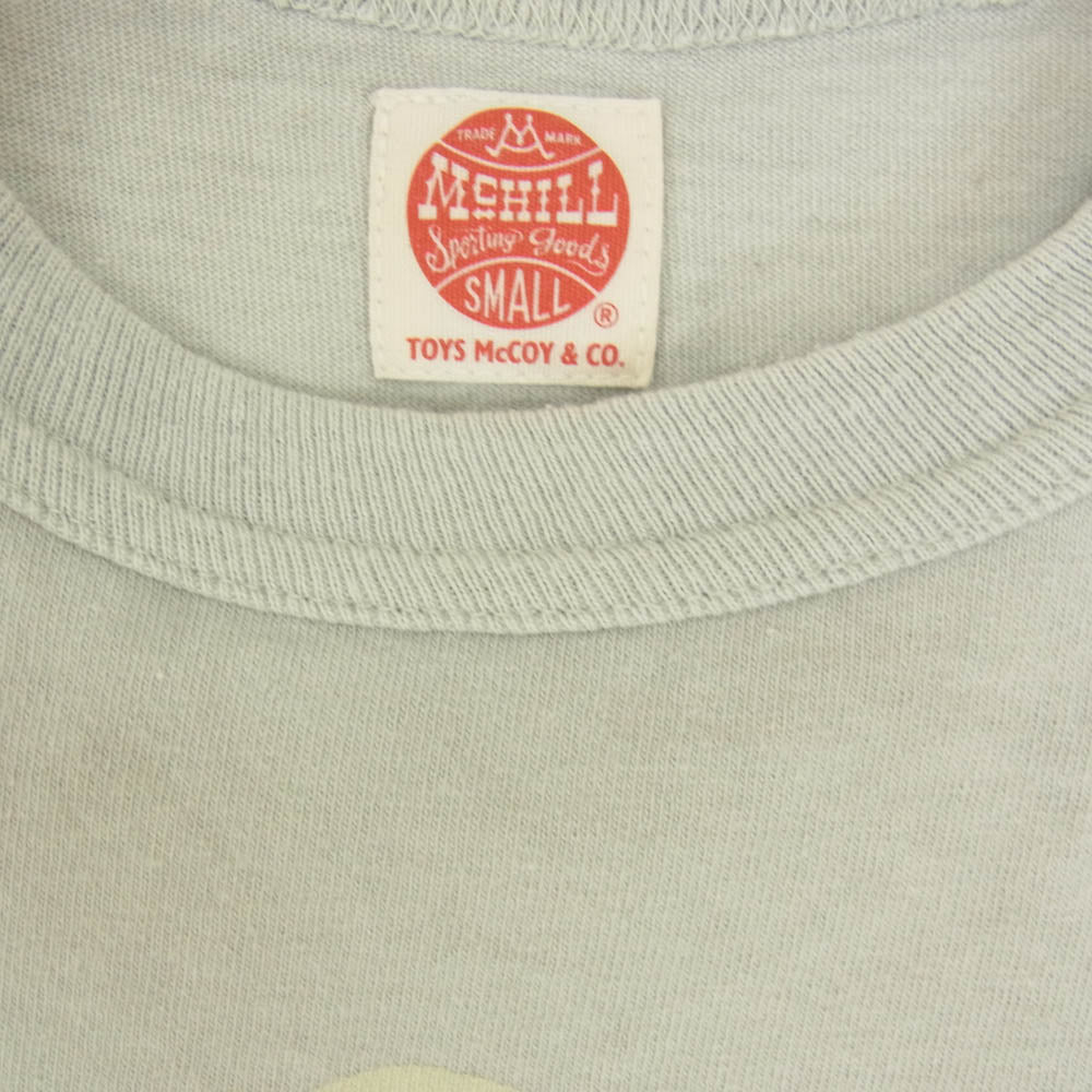 TOY'S McCOY トイズマッコイ Mongoose 世田谷ベース マングース パワー ガレージ 半袖 Tシャツ ブルーグレー系 S【中古】