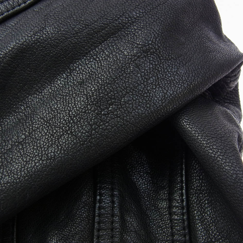 JACKROSE ジャックローズ CLS-JK-0041J × COLLARS 武装戦線 アンティークレザー ジャケット ブラック系 L【中古】