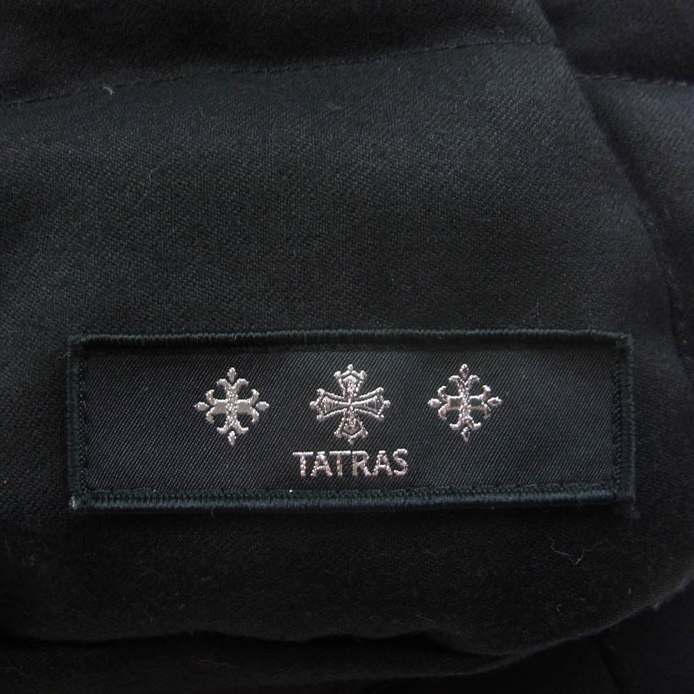 TATRAS タトラス MTA20A4373 SOVER DOWN VEST ソヴェール フード付き ダウンベスト ブラック系 04【中古】
