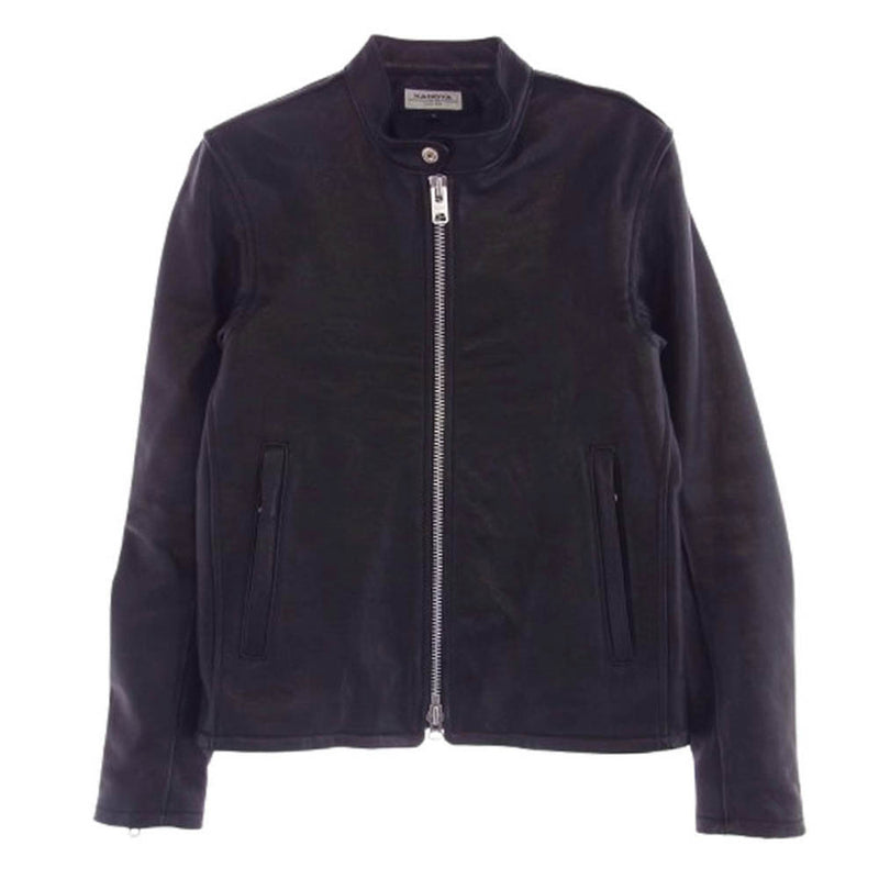 KADOYA カドヤ LXS1662-044 STALLION シングル ライダース ジャケット ブラック系 S【美品】【中古】