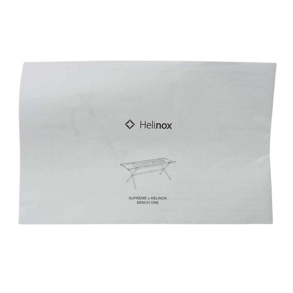 Supreme シュプリーム 22SS Helinox Bench One Red ヘリノックス ベンチ ワン 折り畳み 椅子 レッド系【中古】