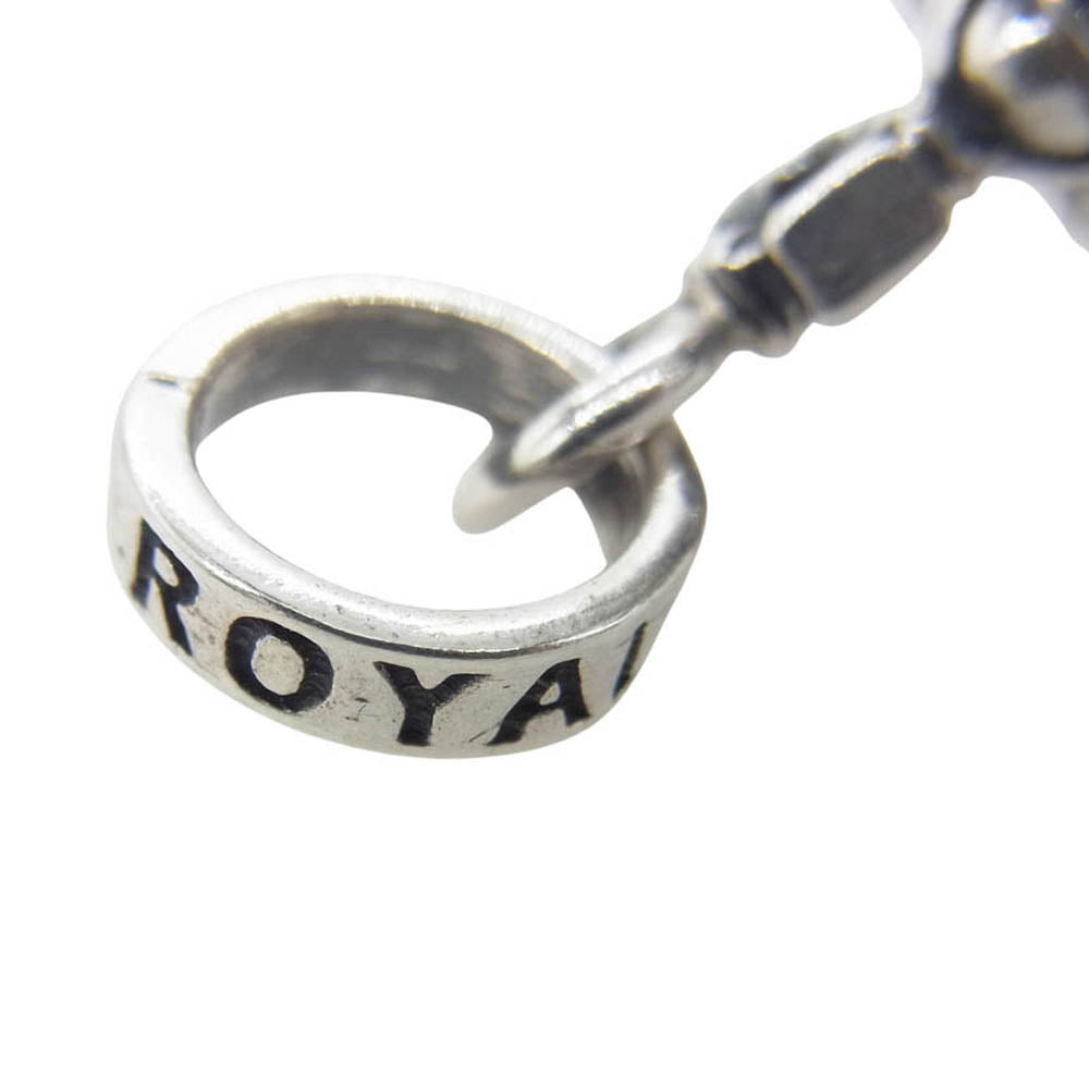 ROYAL ORDER ロイヤルオーダー CROWN クラウン ペンダント トップ ネックレストップ シルバー系【中古】