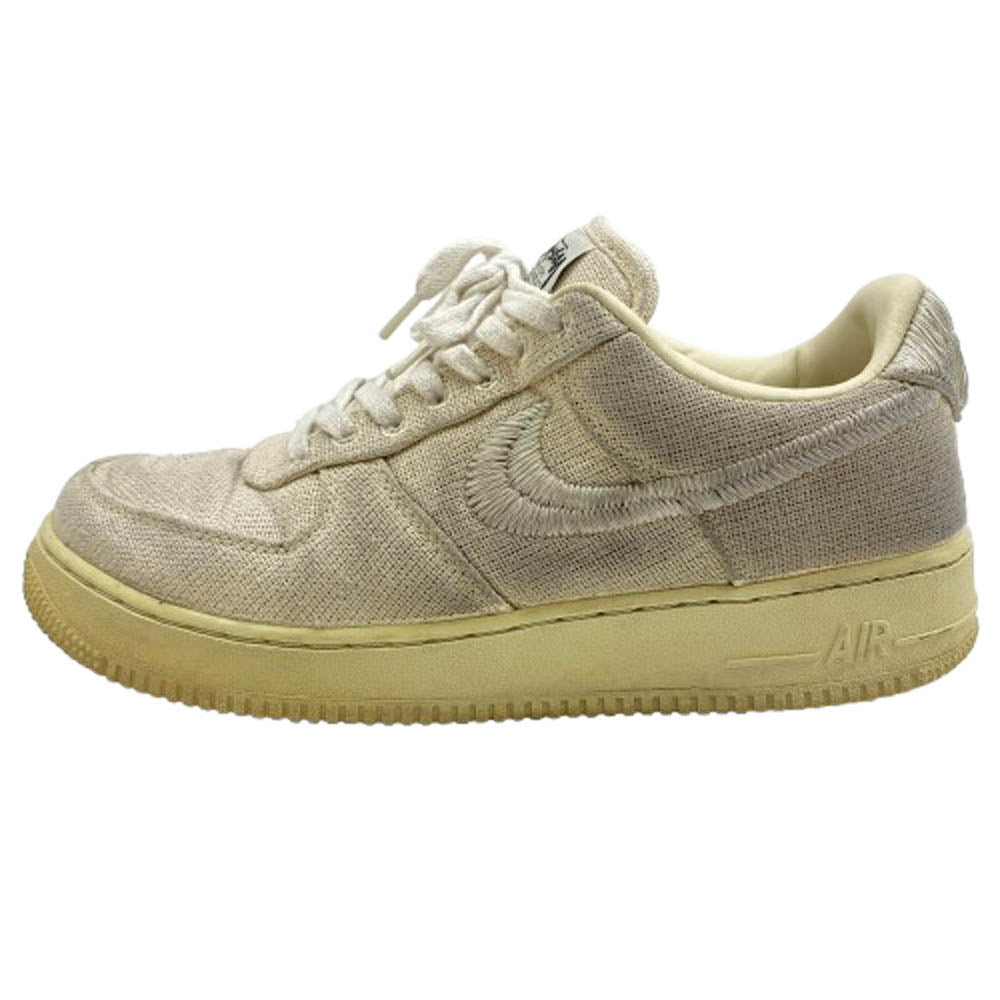 NIKE ナイキ CZ9084-200 Stussy Air Force 1 Low Fossil Stone ステューシー エアフォース 1 ロー フォッシルストーン オフホワイト系 27.5cm【中古】