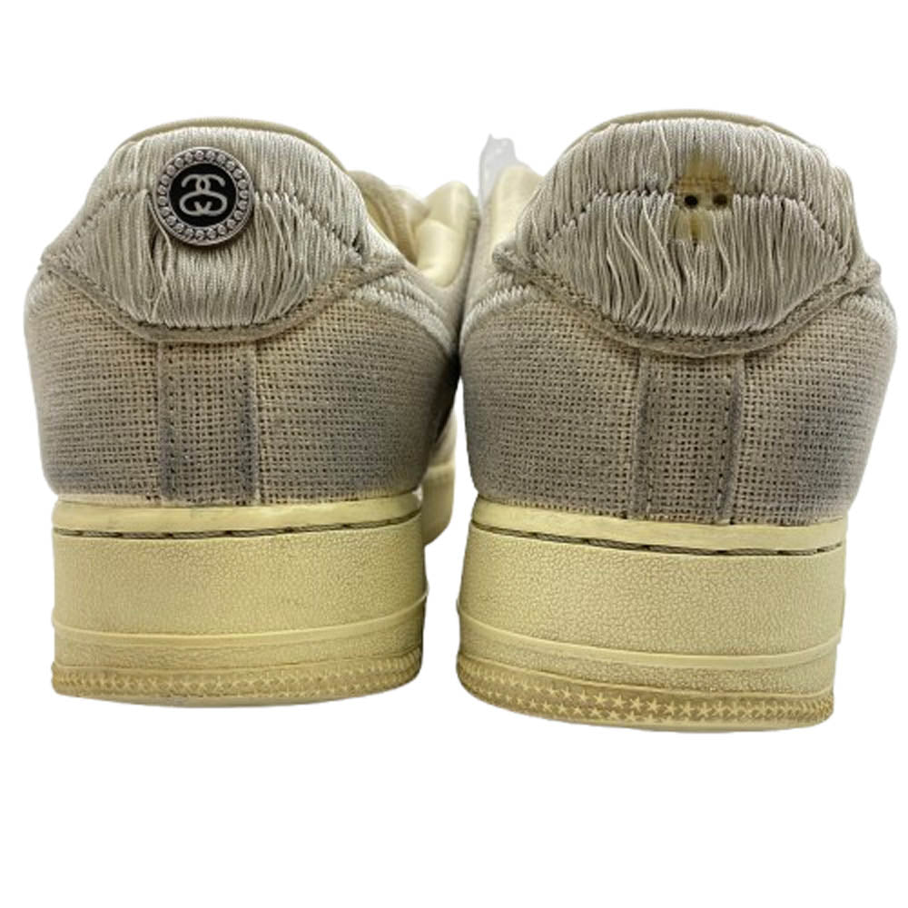 NIKE ナイキ CZ9084-200 Stussy Air Force 1 Low Fossil Stone ステューシー エアフォース 1 ロー フォッシルストーン オフホワイト系 27.5cm【中古】
