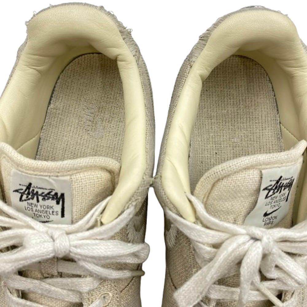 NIKE ナイキ CZ9084-200 Stussy Air Force 1 Low Fossil Stone ステューシー エアフォース 1 ロー フォッシルストーン オフホワイト系 27.5cm【中古】