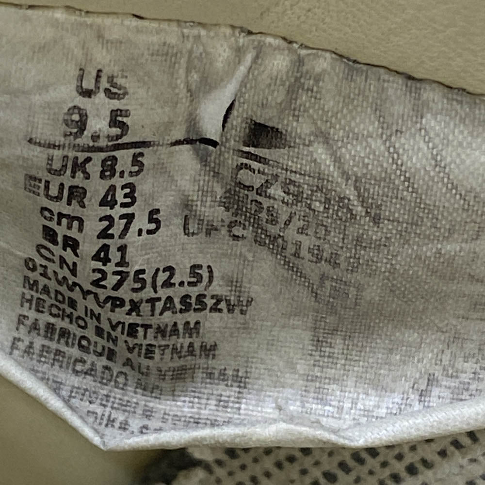 NIKE ナイキ CZ9084-200 Stussy Air Force 1 Low Fossil Stone ステューシー エアフォース 1 ロー フォッシルストーン オフホワイト系 27.5cm【中古】