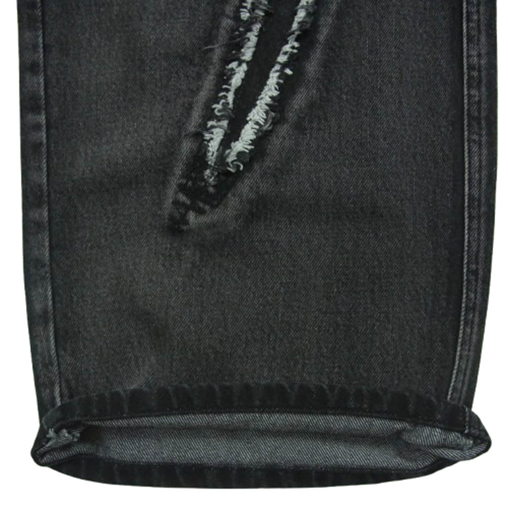 サグクラブ 23AW TC23PT0702 国内正規品 Tribal Denim Pants トライバル デニム パンツ グレー系 BLACK L 3【美品】【中古】