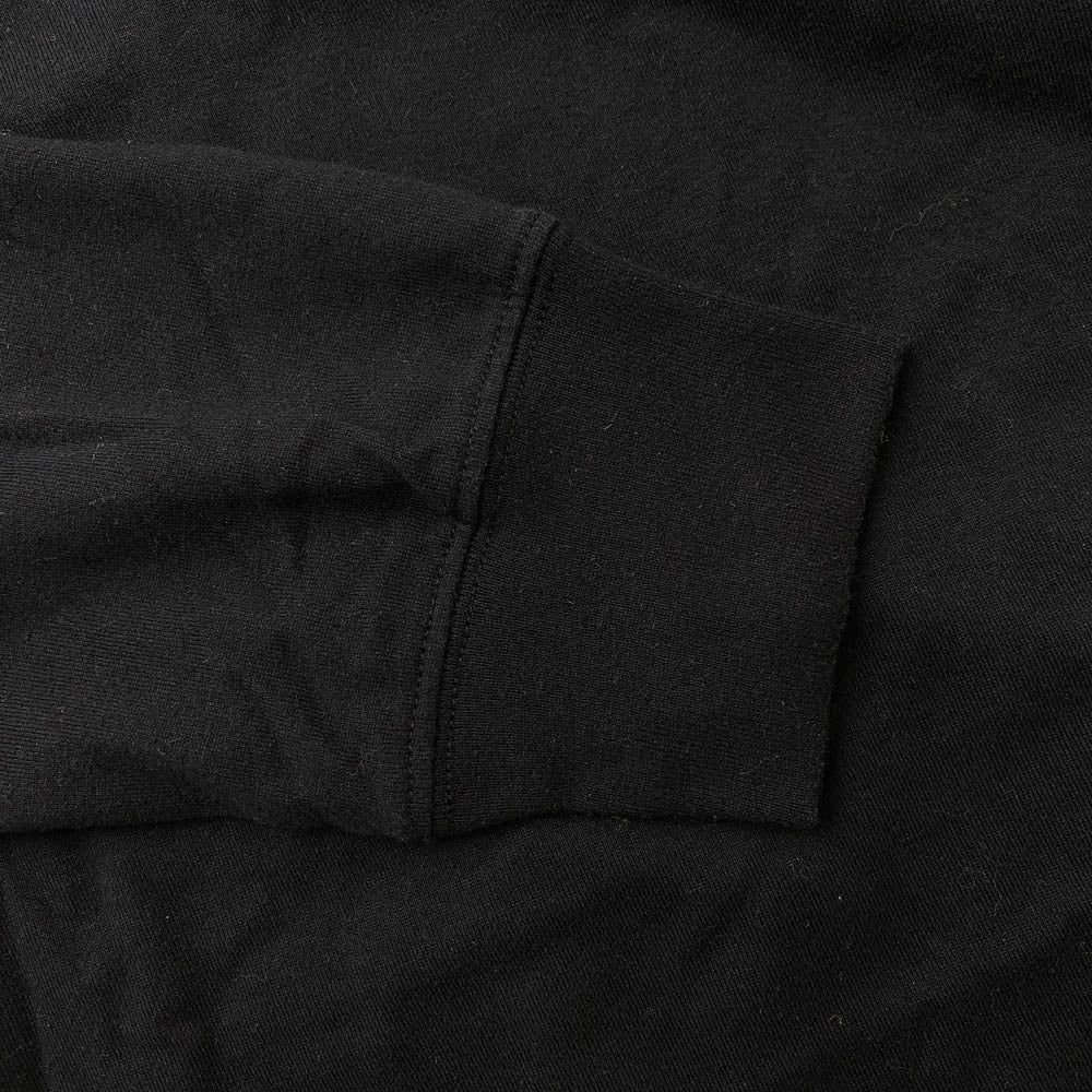 Supreme シュプリーム 17SS Contrast Hooded スクリプトロゴ コントラスト フーディ ブラック系 M【中古】